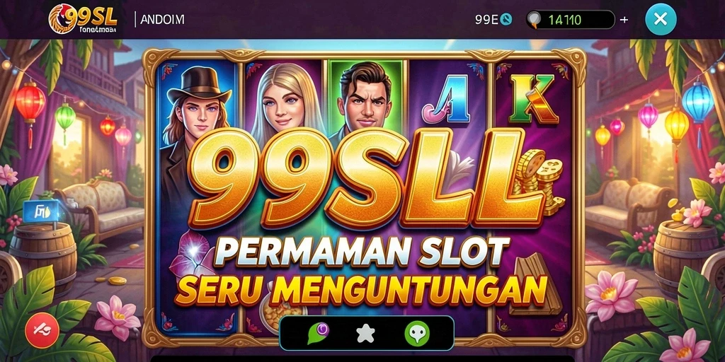Screenshot permainan 99SL menampilkan grafis slot yang memukau.