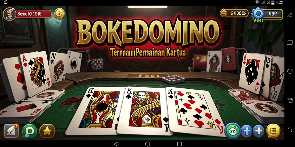 Gameplay menakutkan dengan suasana mencekam dalam BOKEDOMINO.