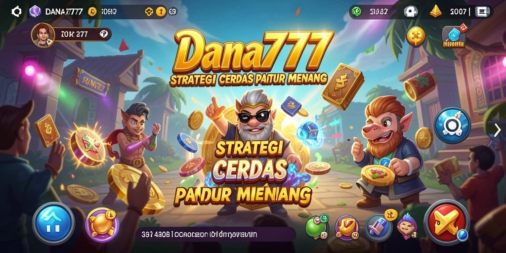 Tampilan gameplay DANA777 yang memukau saat strategi dimainkan.