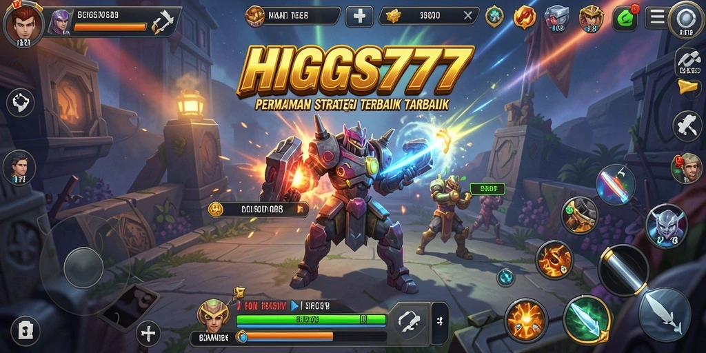Tampilan gameplay HIGGS777 yang mendebarkan dan penuh strategi.