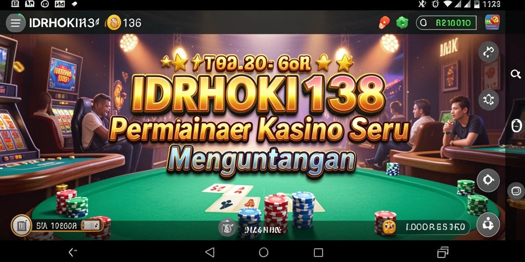 Screenshot gameplay IDRHOKI138 dengan grafis menawan dan fitur menarik.