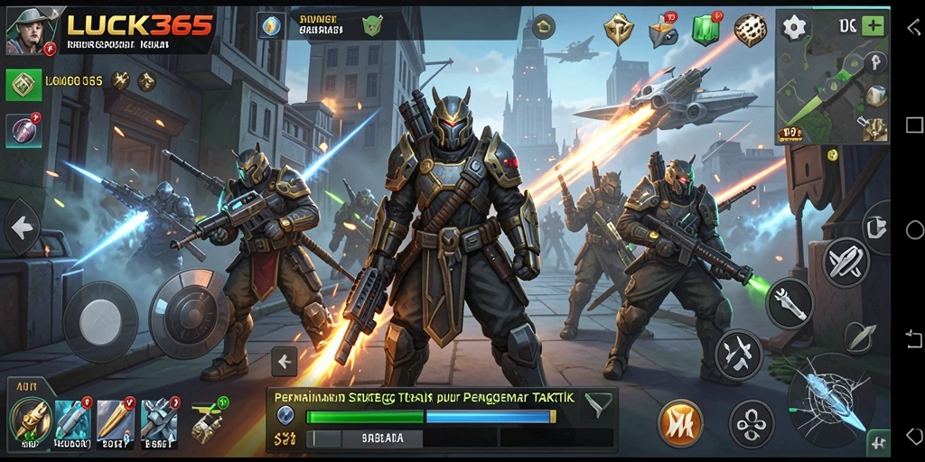 Tangkapan layar gameplay LUCK365 menunjukkan strategi yang mendalam dan grafis yang menawan.