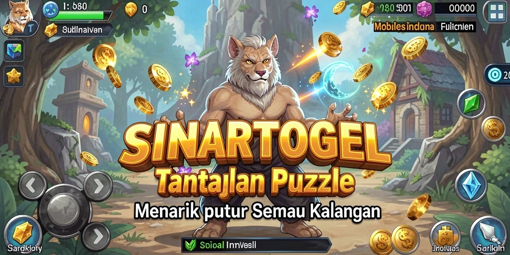 Tampilan gameplay SINARTOGEL dengan berbagai tantangan puzzle menarik.